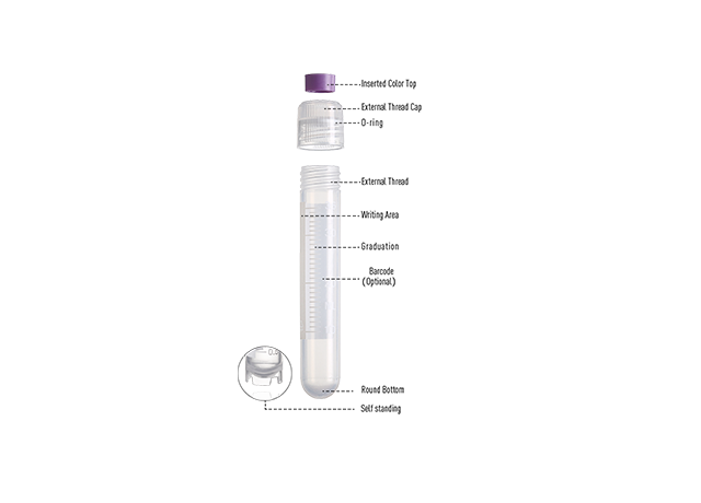 Kriotube Ulir Eksternal REF102-1802