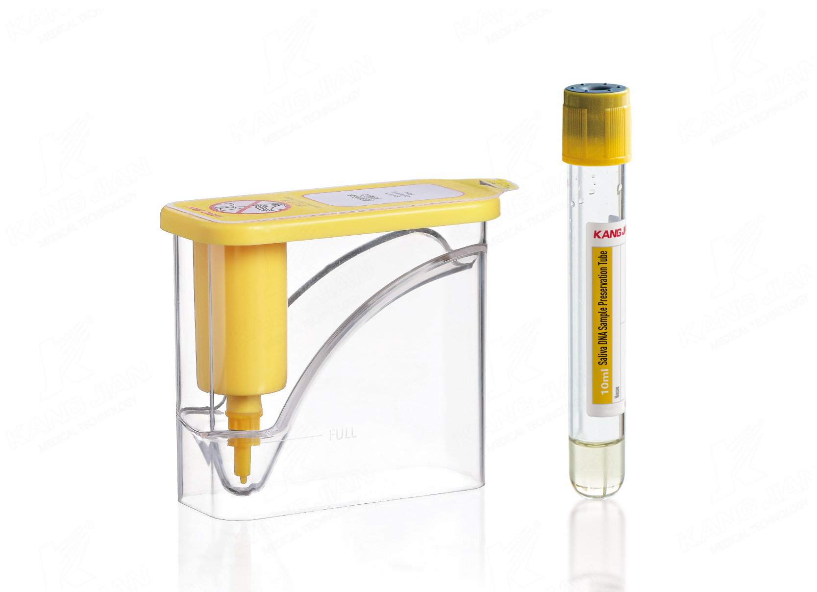 Kit Pengumpul Sampel DNA Air Liur (Sputum).