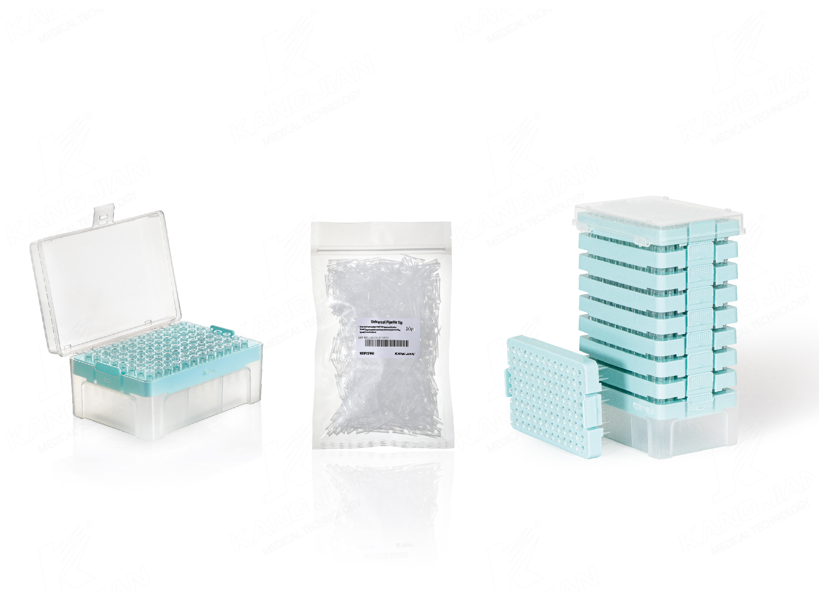 Ujung Pipet Universal bebas pirogen
